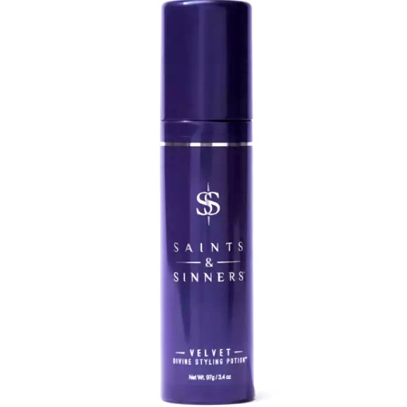 🎉HP! NWT SAINTS & SINNERS Vegan Cruelty Free VELVET DIVINE STYLING POTION Frizz - Picture 2 of 9